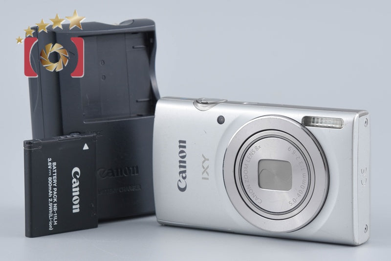 Canon IXY 180 Silver 20.0 MP Digital Camera