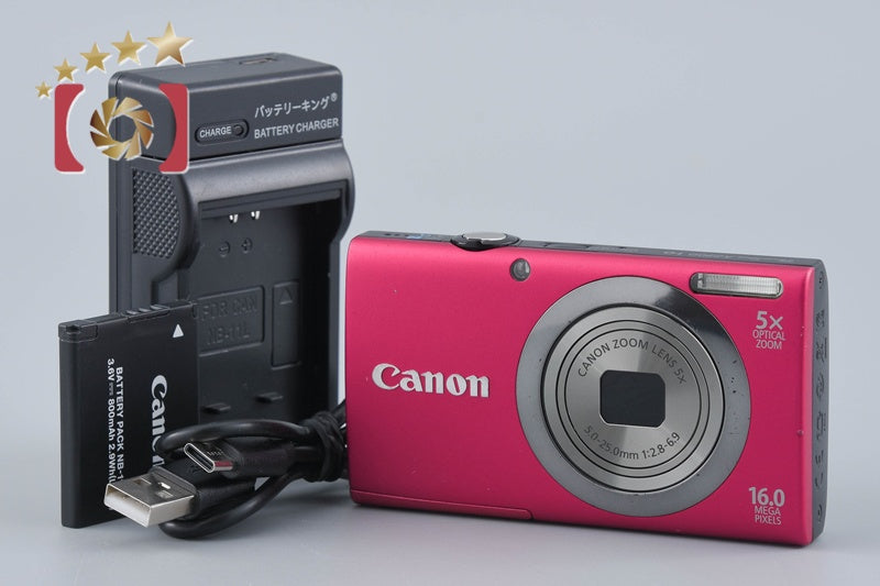 Canon PowerShot A2300 Red 16.0 MP Digital Camera