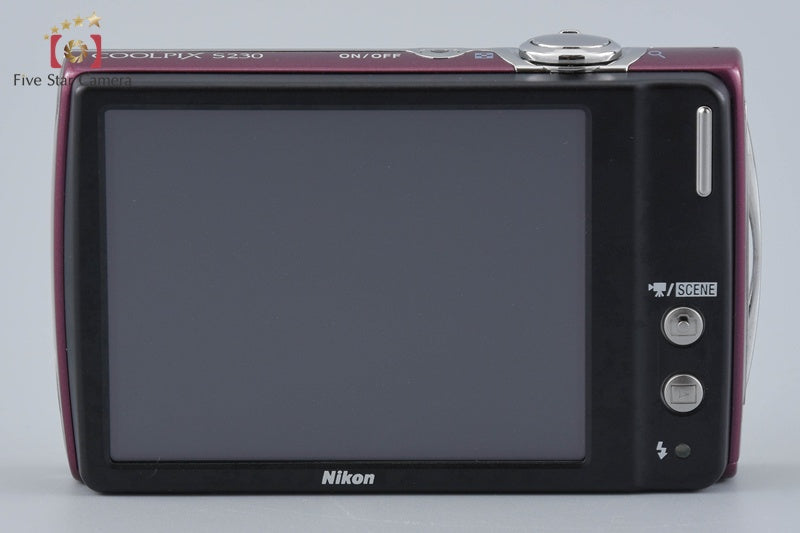 Nikon COOLPIX S230 Purple 10.0 MP Digital Camera