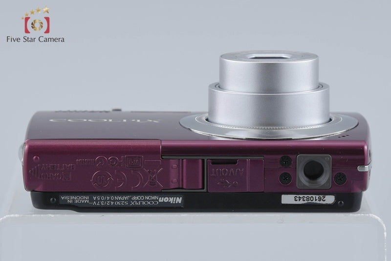Nikon COOLPIX S230 Purple 10.0 MP Digital Camera