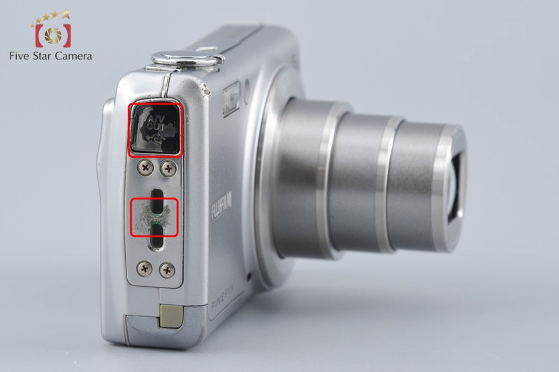 Fujifilm FinePix F100fd Silver 12.0 MP Digital Camera