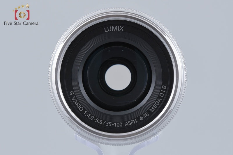 Panasonic LUMIX G VARIO 35-100mm f/4-5.6 ASPH. MEGA O.I.S. H-FS35100 Silver