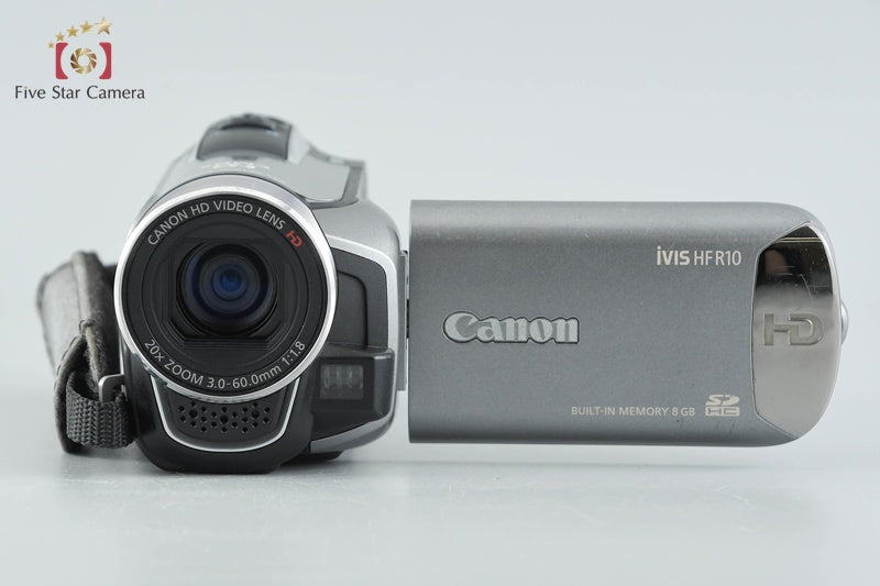 Canon iVIS HF R10 Silver Full HD Digital Camcorder