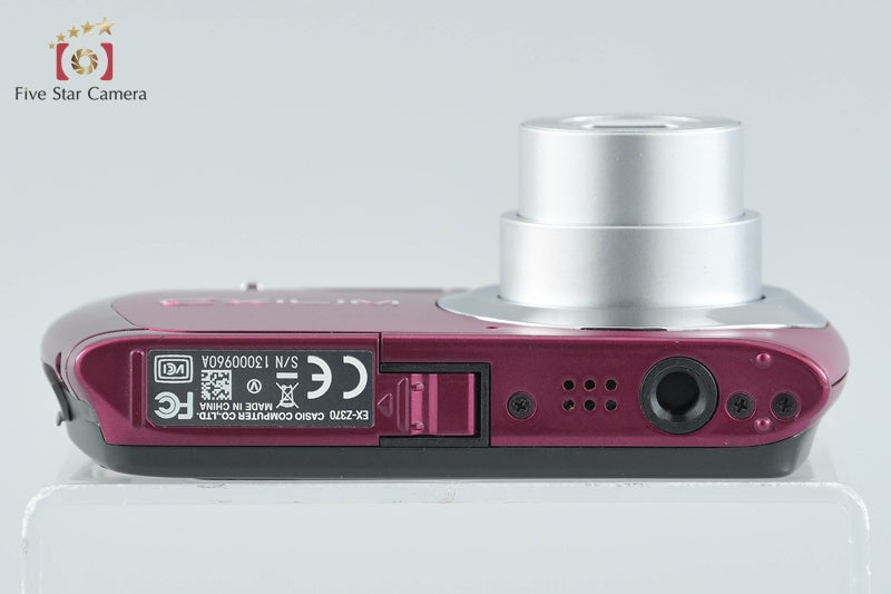 Casio EXILIM EX-Z370 Purple 14.1 MP Digital Camera