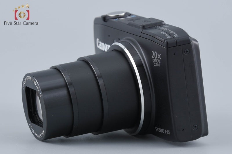 Canon PowerShot SX280 HS Black 12.1MP Digital Camera