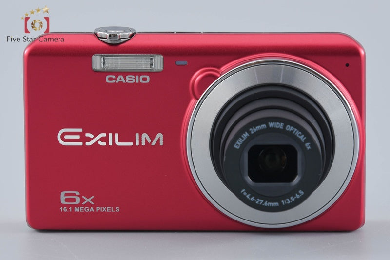 Casio EXILIM EX-ZS28 Red 16.1 MP Digital Camera w/ Box