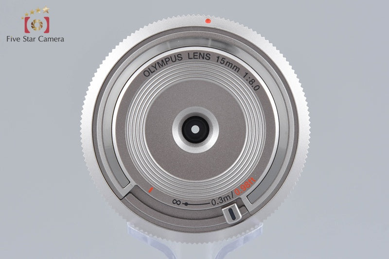 Olympus 15mm f/8 Body Cap Lens BCL-1580 Silver