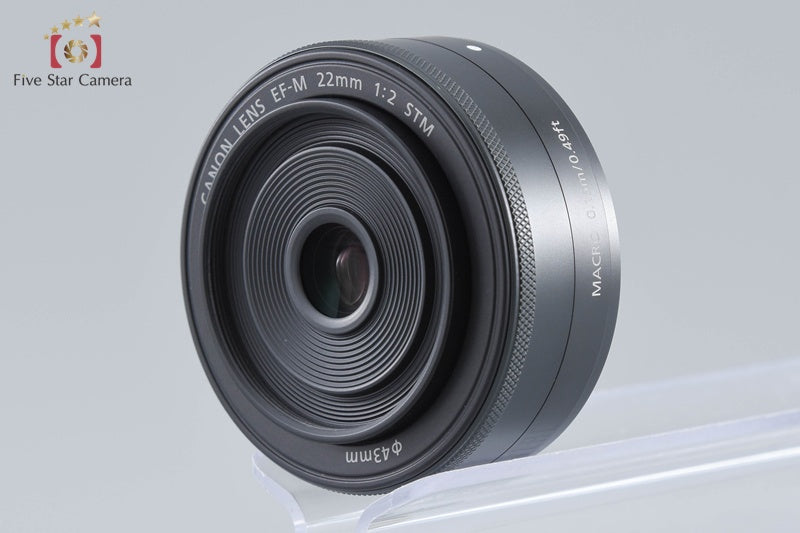 Canon EF-M 22mm f/2 STM Black
