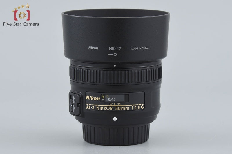 Nikon AF-S NIKKOR 50mm f/1.8 G w/ Box