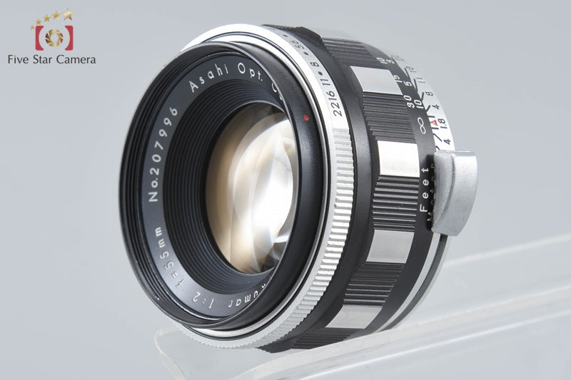 PENTAX Auto-Takumar 55mm f/2 M42 Mount Lens