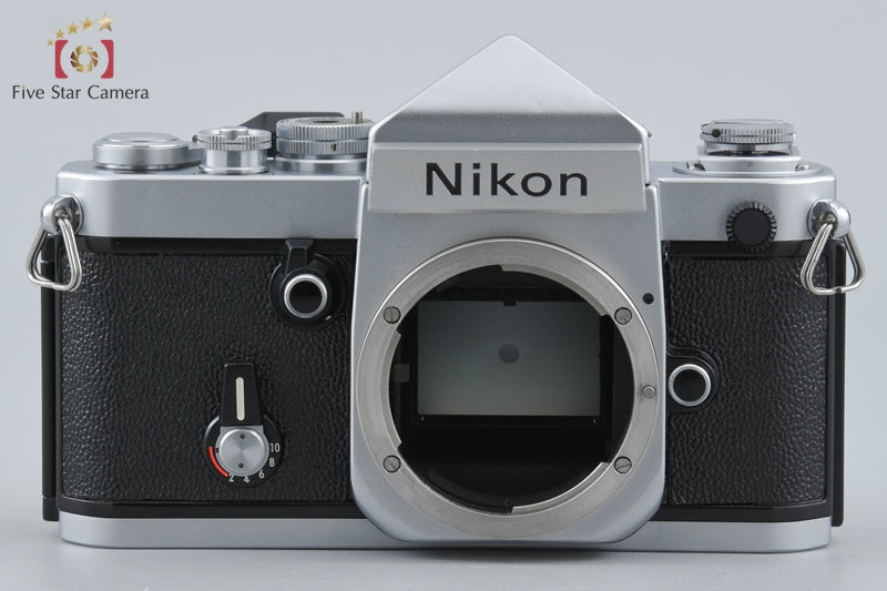 Nikon F2 Eye Level Silver 35mm SLR Film Camera Body