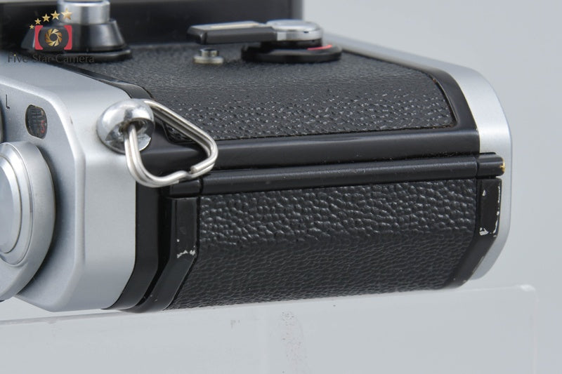 Nikon F2 Eye Level Silver 35mm SLR Film Camera Body
