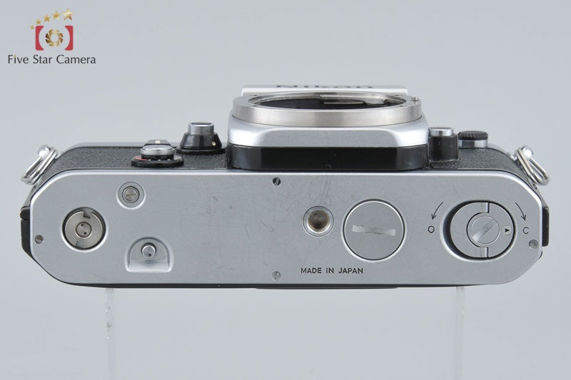 Nikon F2 Eye Level Silver 35mm SLR Film Camera Body