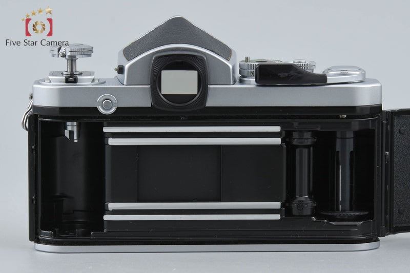 Nikon F2 Eye Level Silver 35mm SLR Film Camera Body