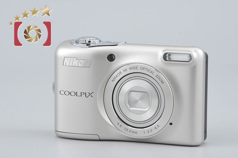 Nikon COOLPIX L30 Silver 20.0 MP Digital Camera