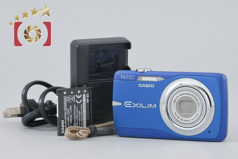 Casio EXILIM EX-Z550 Blue 14.1 MP Digital Camera