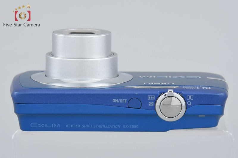 Casio EXILIM EX-Z550 Blue 14.1 MP Digital Camera