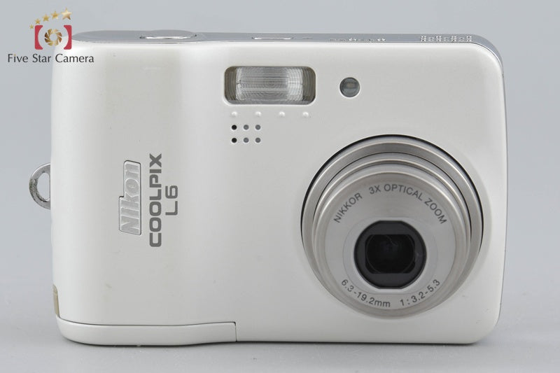Nikon COOLPIX L6 White 6.0 MP Digital Camera