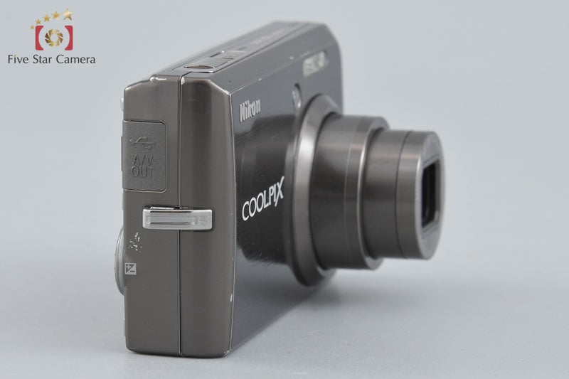 Nikon COOLPIX S600 Urban Black 10.0 MP Digital Camera