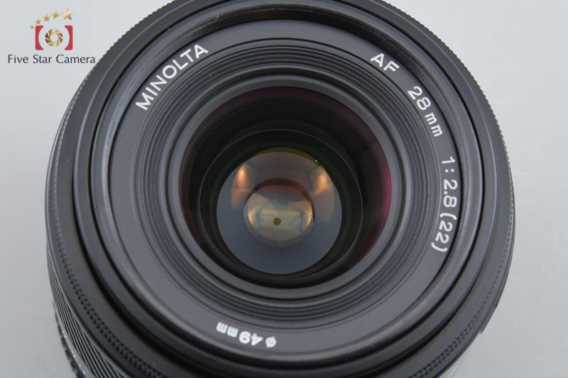 Minolta AF 28mm f/2.8 Early Model Sony / Minolta A Mount Lens