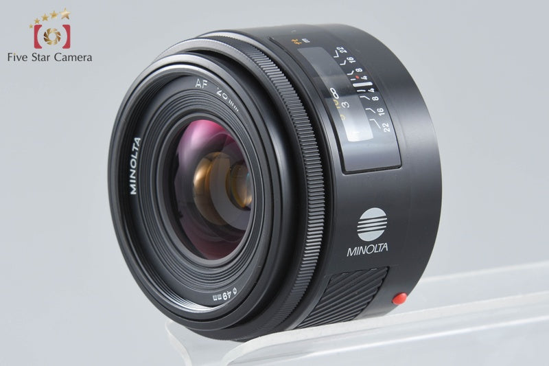 Minolta AF 28mm f/2.8 Early Model Sony / Minolta A Mount Lens