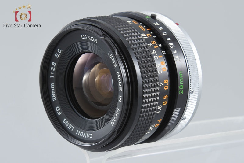 Canon FD 28mm f/2.8 S.C.
