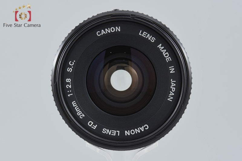 Canon FD 28mm f/2.8 S.C.