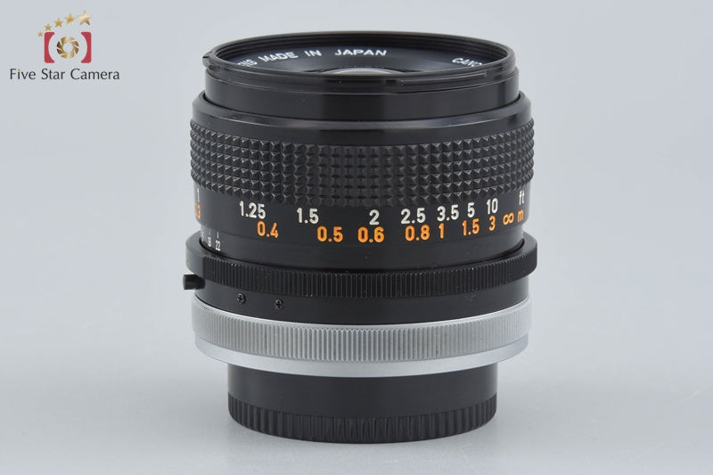 Canon FD 28mm f/2.8 S.C.