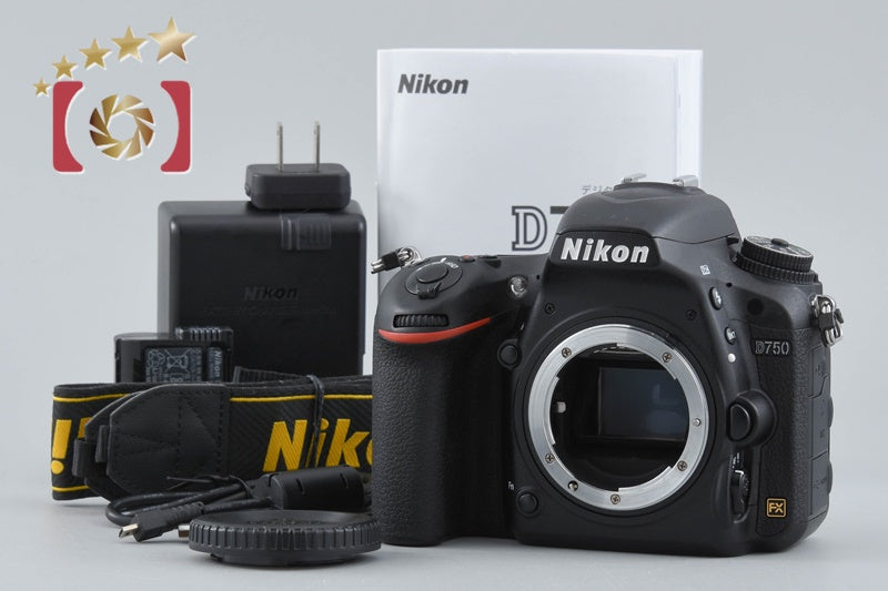 Nikon D750 24.3 MP Full Frame Digital SLR Camera Body
