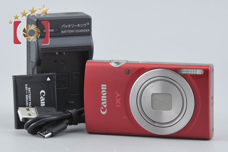 Canon IXY 200 Red 20.0 MP Digital Camera