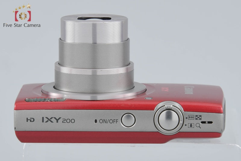 Canon IXY 200 Red 20.0 MP Digital Camera