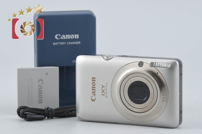 Canon IXY Digital 220 IS Silver 12.1 MP Digital Camera