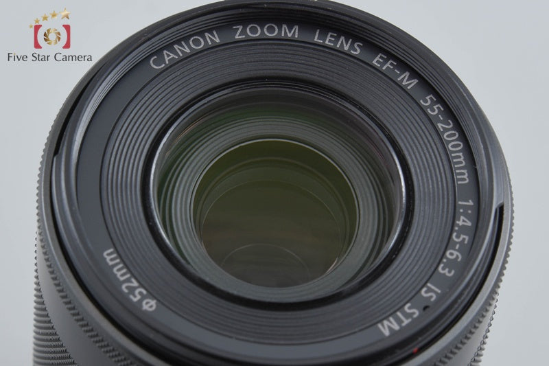Canon EF-M 55-200mm f/4.5-6.3 IS STM Black