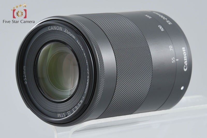 Canon EF-M 55-200mm f/4.5-6.3 IS STM Black