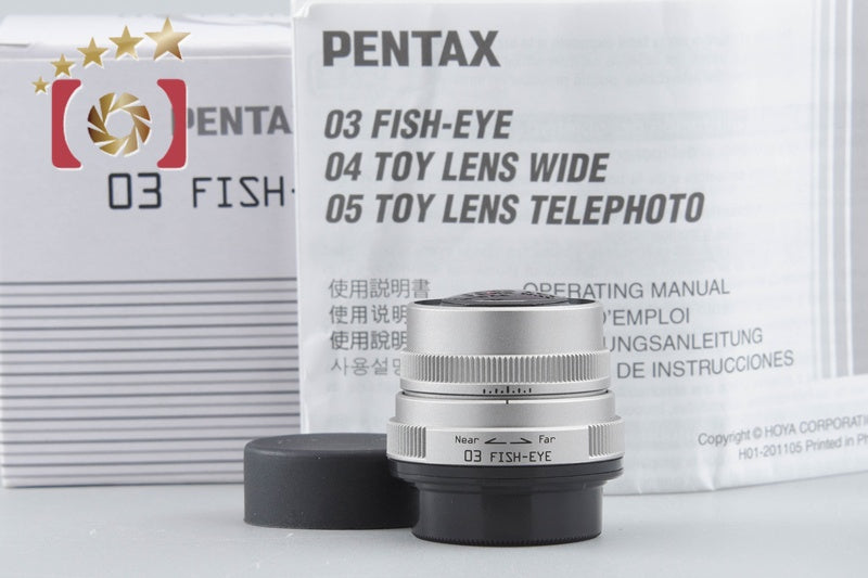 PENTAX SMC 03 FISH-EYE 3.2mm f/5.6 for Q Mount Lens w/ Box