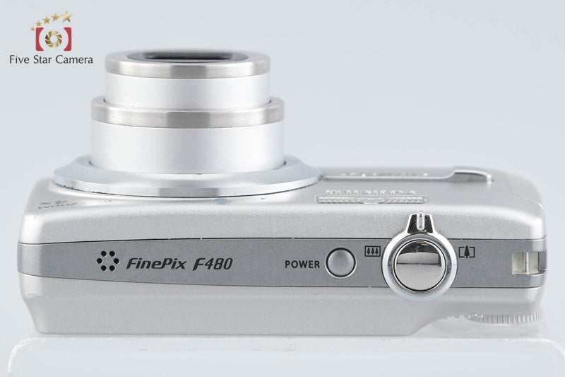 Fujifilm FinePix F480 Silver 8.1 MP Digital Camera w/ Box