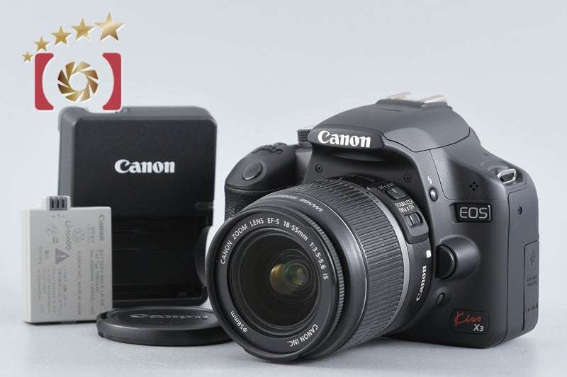 "Count 5,930" Canon EOS Kiss X3 / Rebel T1i / 500D 15.1 MP EF-S 18-55 IS Lens