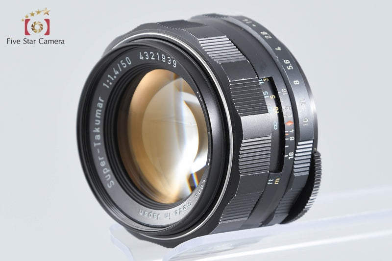 PENTAX Super-Takumar 50mm f/1.4 Later Model 7 Elements M42 Mount