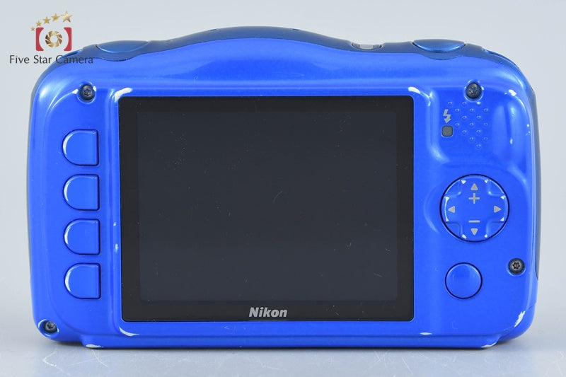 Nikon COOLPIX S33 Blue 13.2 MP Digital Camera