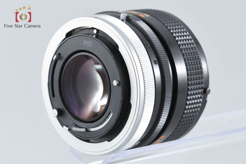 Canon FD 50mm f/1.4 S.S.C.