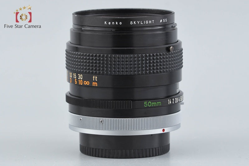 Canon FD 50mm f/1.4 S.S.C.