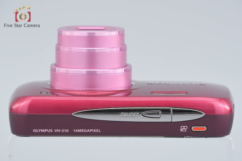 OLYMPUS VH-210 Red 14.0 MP Digital Camera w/ Box