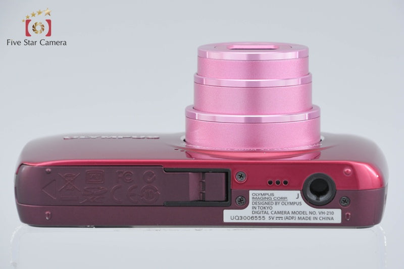 OLYMPUS VH-210 Red 14.0 MP Digital Camera w/ Box