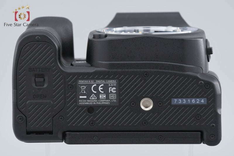 PENTAX K-S2 Black 20.1 MP DSLR Camera Body