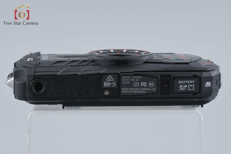 Ricoh PENTAX WG-30 Black 16.0 MP Waterproof Action Camera