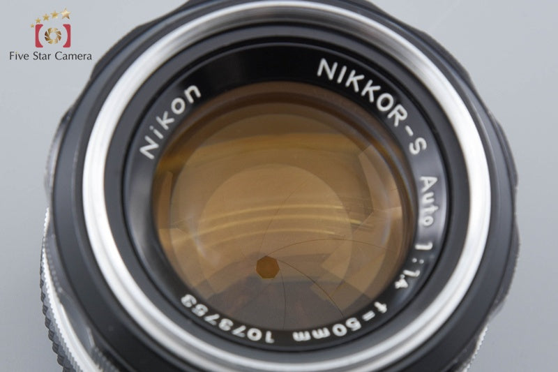 Nikon NIKKOR-S Auto 50mm f/1.4 Ai Converted