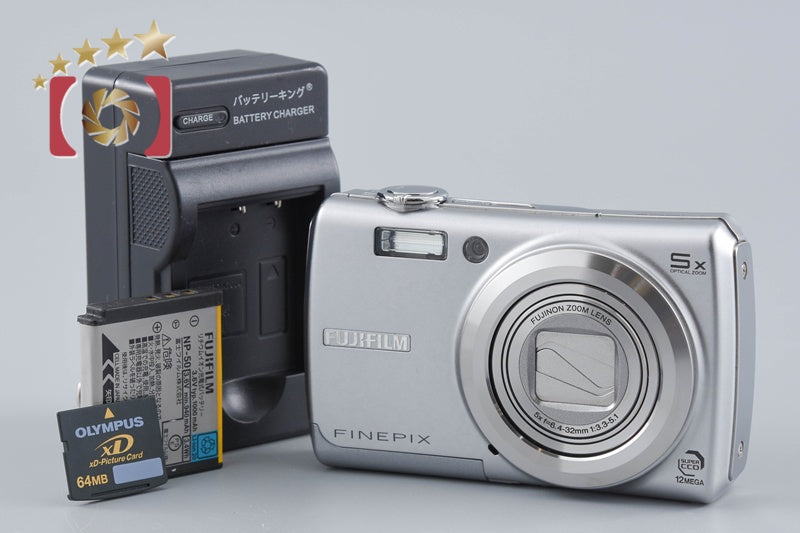 Fujifilm FinePix F100fd Silver 12.0 MP Digital Camera