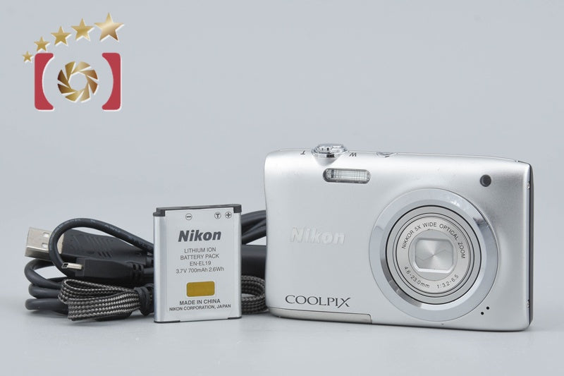 COOLPIX A100 Nikon シルバー Camera デジタルカメラ Digital Silver