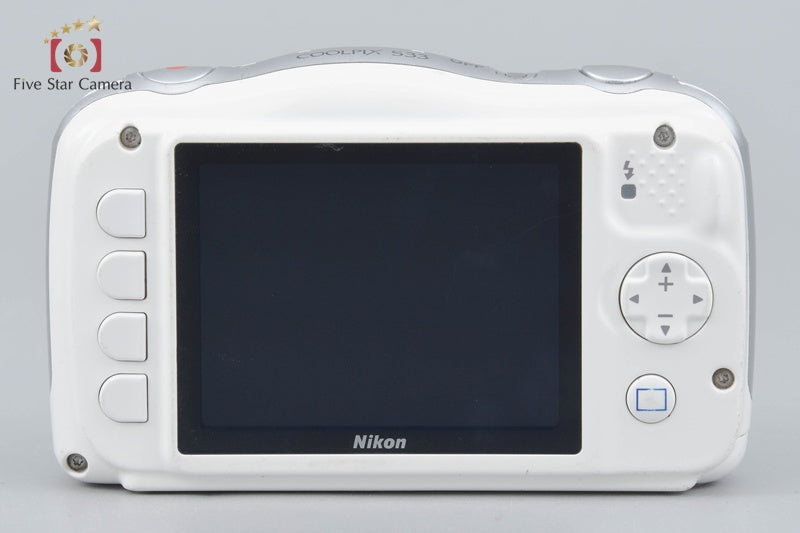 Nikon COOLPIX S33 White 13.2 MP Digital Camera