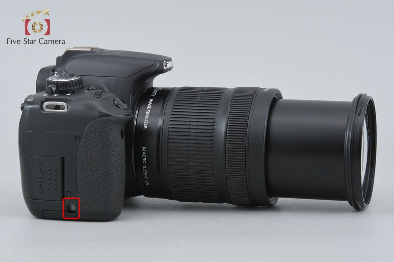 Canon EOS Kiss X6i / Rebal T4i / 650D 18.0 MP DSLR Camera 18-135 Lens